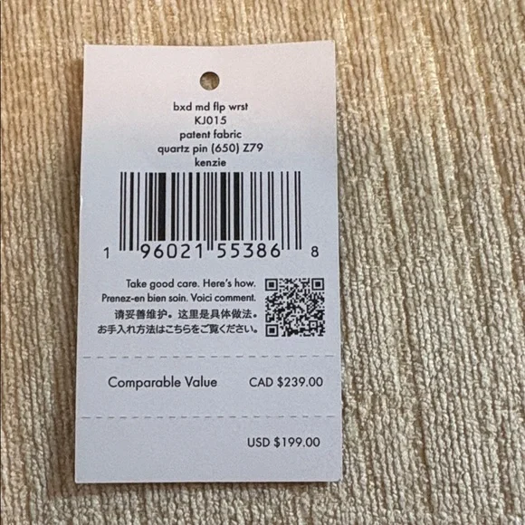 Kate Spade Shimmering Lavender Clutch - Picture 12 of 16